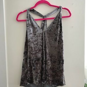 Zara Suede Tank Top